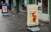За рекламные штендеры будут штрафовать